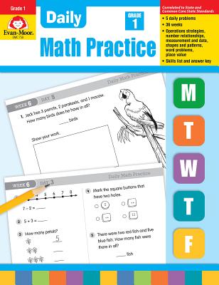 Daily Math Practice, Grade 1 (Evan-Moor Educational Publishers)
