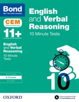 Levně Bond 11+: English & Verbal Reasoning: CEM 10 Minute Tests - 9-10 Years (Hughes Michellejoy)(Paperback)