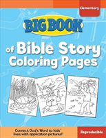 Big Book of Bible Story Coloring Pages for Elementary Kids (Cook David C.)(Paperback)