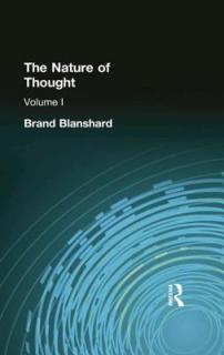 The Nature of Thought: Volume I