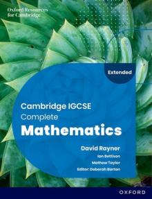 Cambridge IGCSE Complete Mathematics Extended Student Book 6
